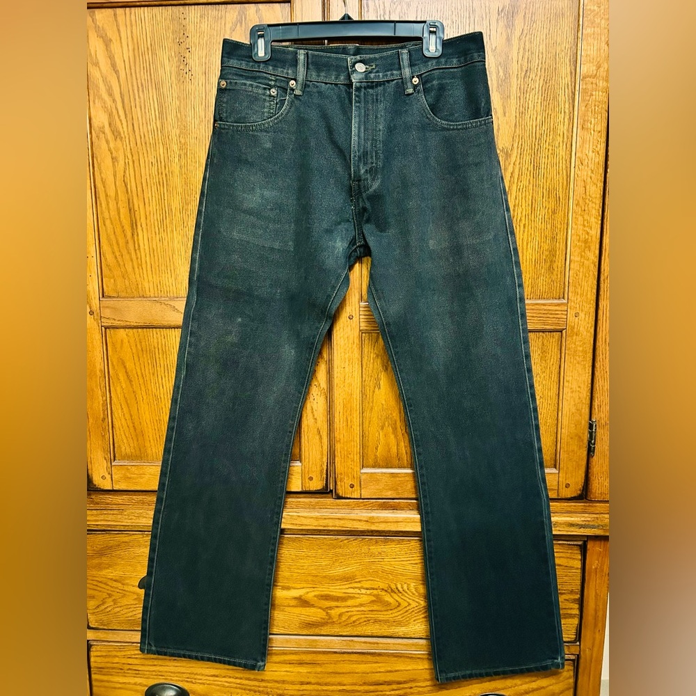 Vintage Levi’s 517 Men’s Jeans 32x32 Black Denim Bootcut Western